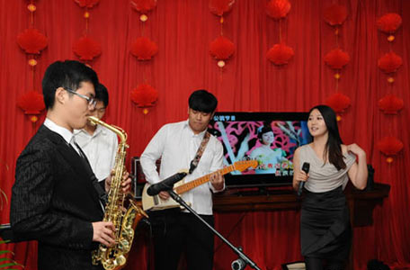 樂隊演出