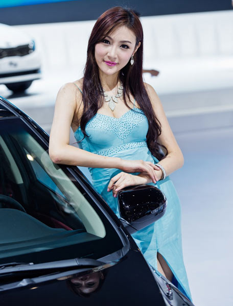 車展女模