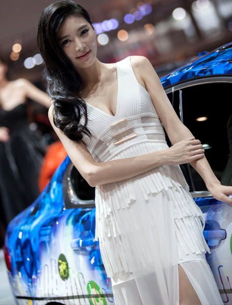 車展模特高清圖片