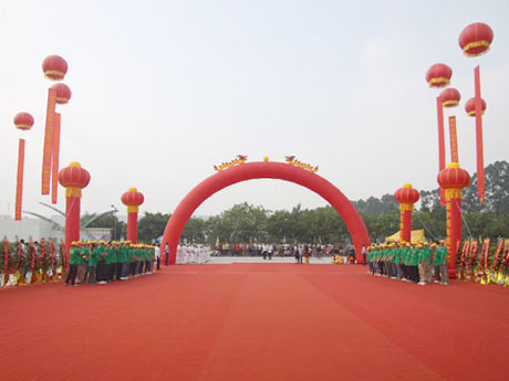 開業紅地毯圖片